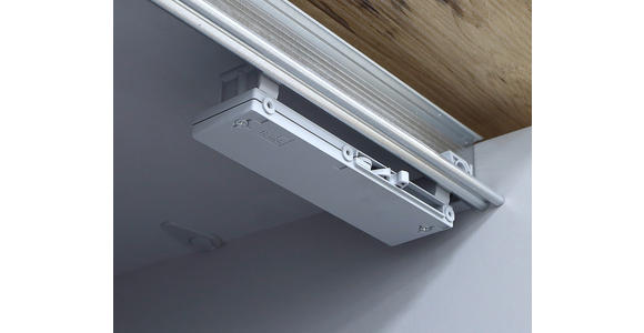 TÜRDÄMPFER 17,5/1,5/6 cm 2-teilig Grau  - Grau, Kunststoff/Metall (17,5/1,5/6cm) - Carryhome