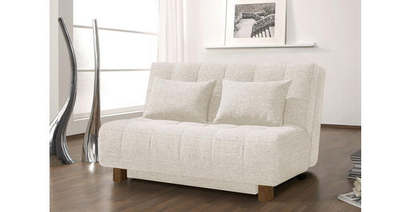 SCHLAFSOFA Flachgewebe Naturfarben - Naturfarben, Design, Holz/Textil (145/92/102cm) - Novel