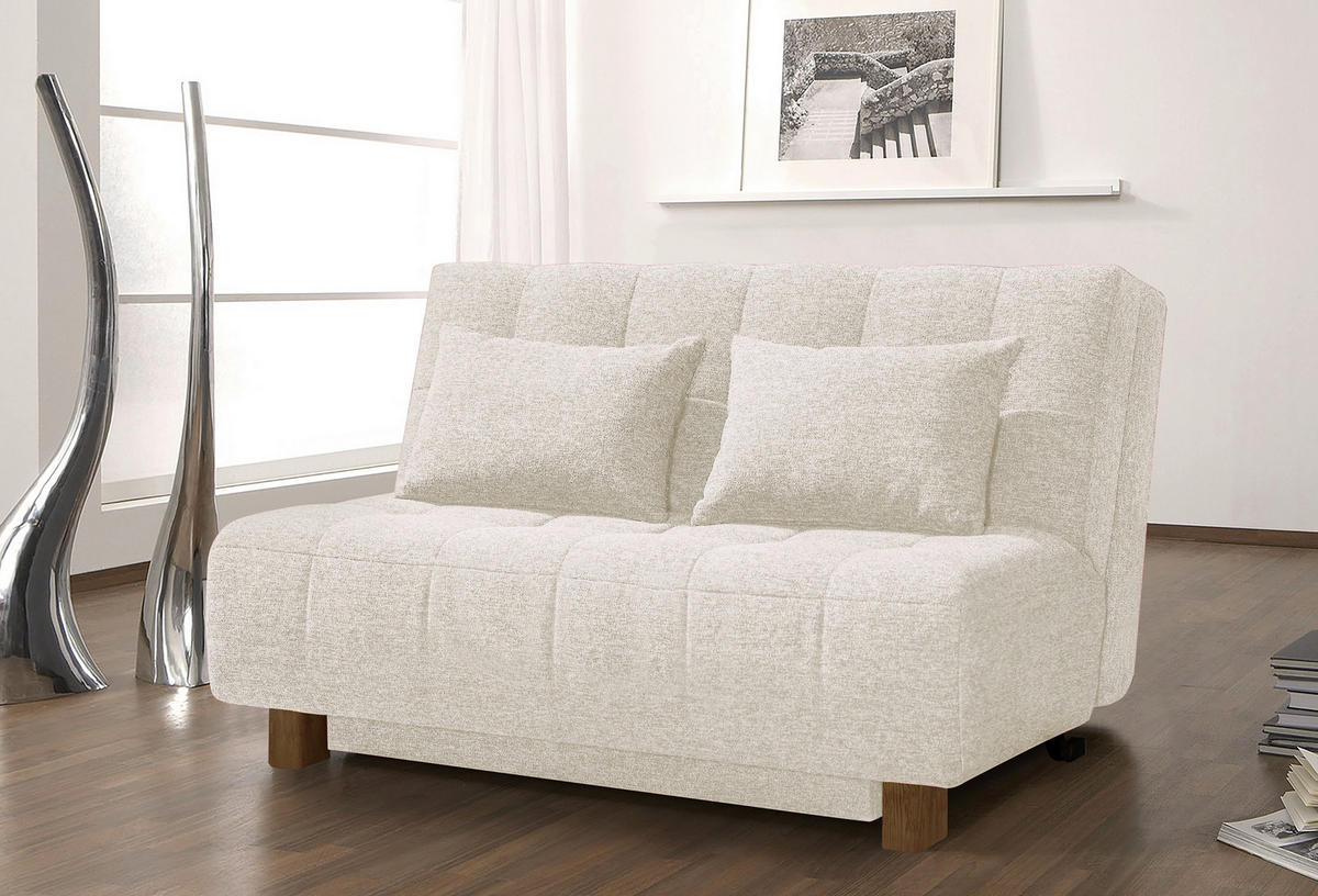 SCHLAFSOFA Flachgewebe Naturfarben  - Naturfarben, Design, Holz/Textil (145/92/102cm) - Novel