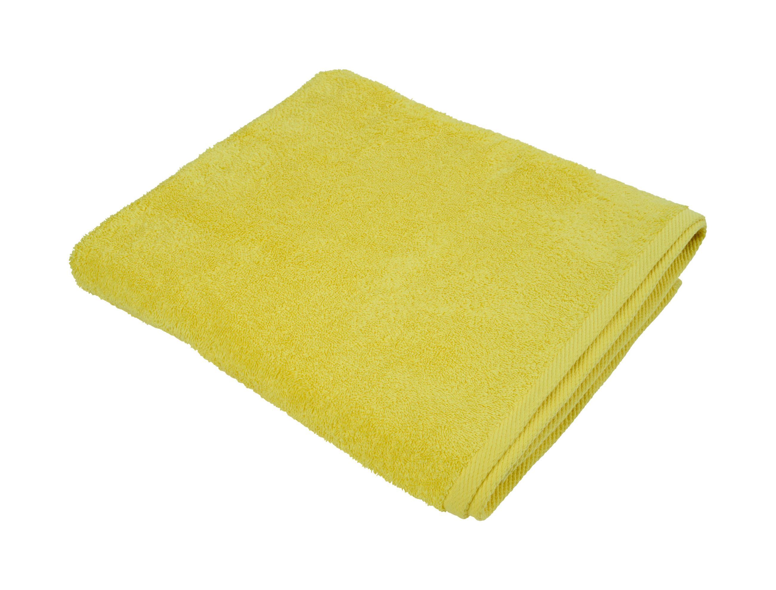 BADETUCH Palma Gelb 100/150 cm  - Gelb, Basics, Textil (100/150cm) - Esposa