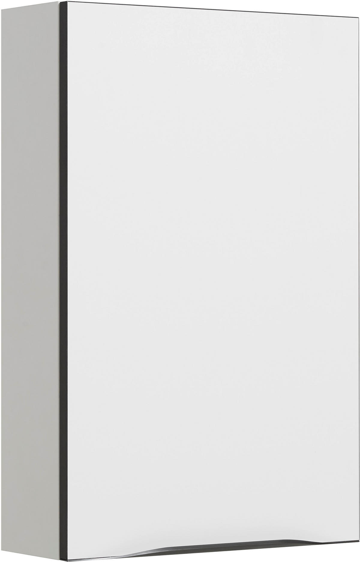 HÄNGESCHRANK 45/70/17 cm  - Anthrazit/Weiß, KONVENTIONELL, Glas/Holzwerkstoff (45/70/17cm) - Sadena