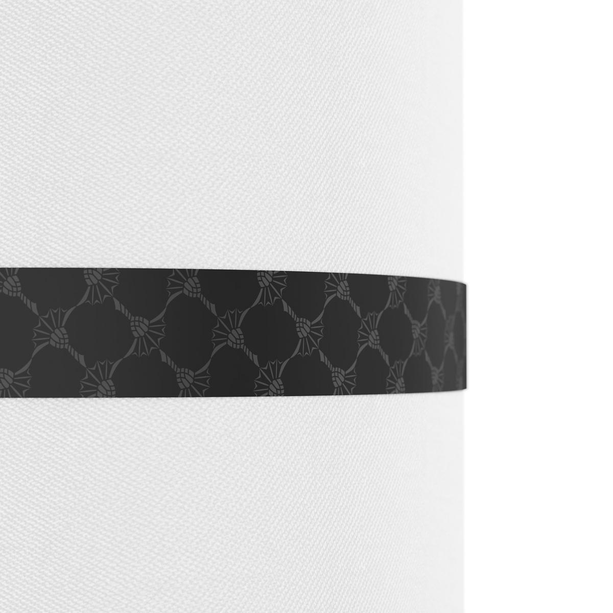 WANDLEUCHTE - Weiss/Schwarz, Design, Textil/Metall (22/33cm) - Joop!