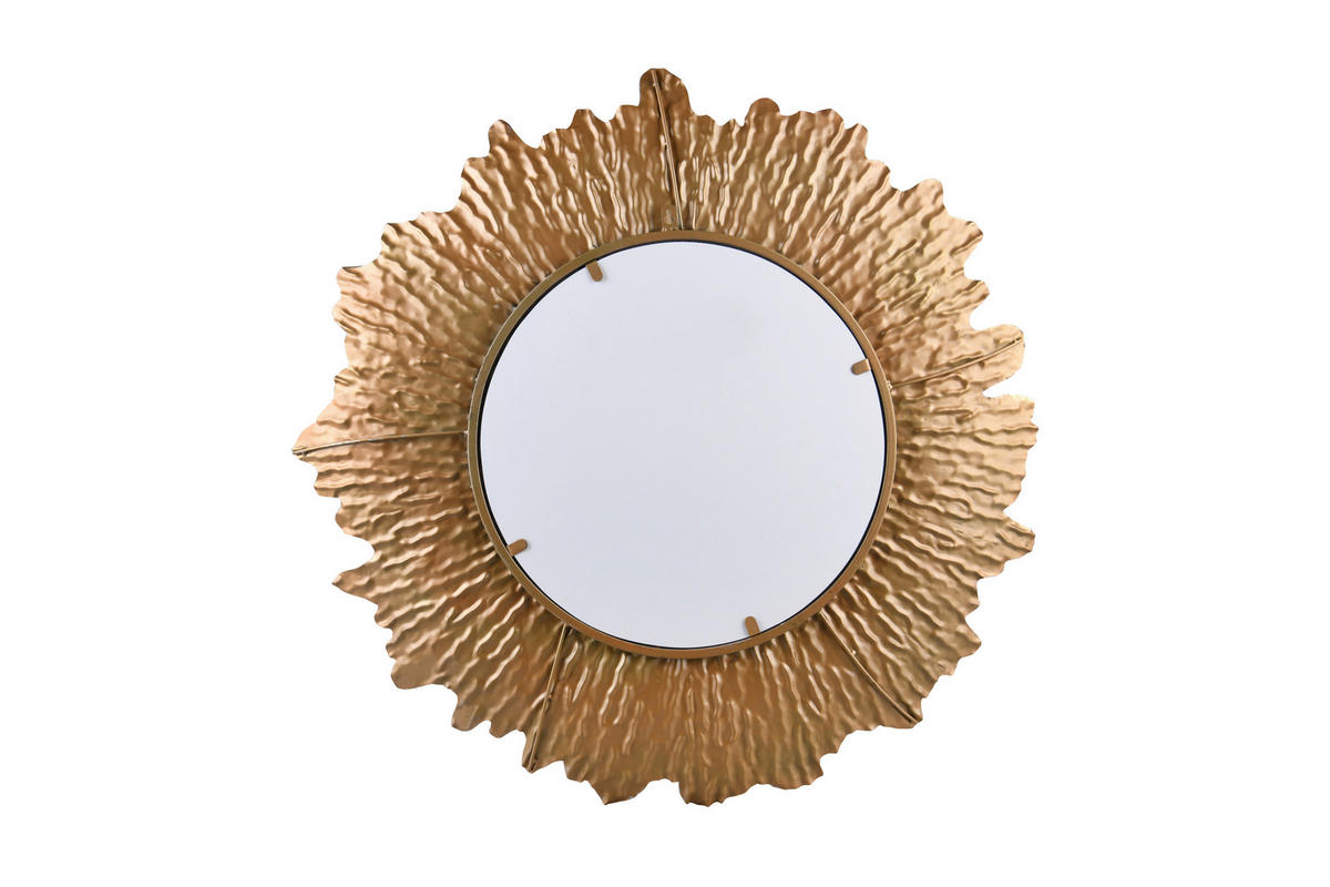 DEKOSPIEGEL - Goldfarben, Trend, Glas/Metall (80/80/9cm) - Boxxx