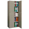 AKTENSCHRANK Grau  - Grau, KONVENTIONELL, Holzwerkstoff (70/182/37cm) - MID.YOU