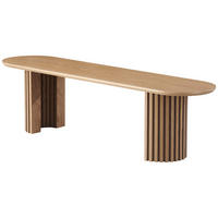 MEHRZWECKBANK 160/45/40 cm Eichefarben Weide furniert  - Eichefarben, KONVENTIONELL, Holz (160/45/40cm) - MID.YOU