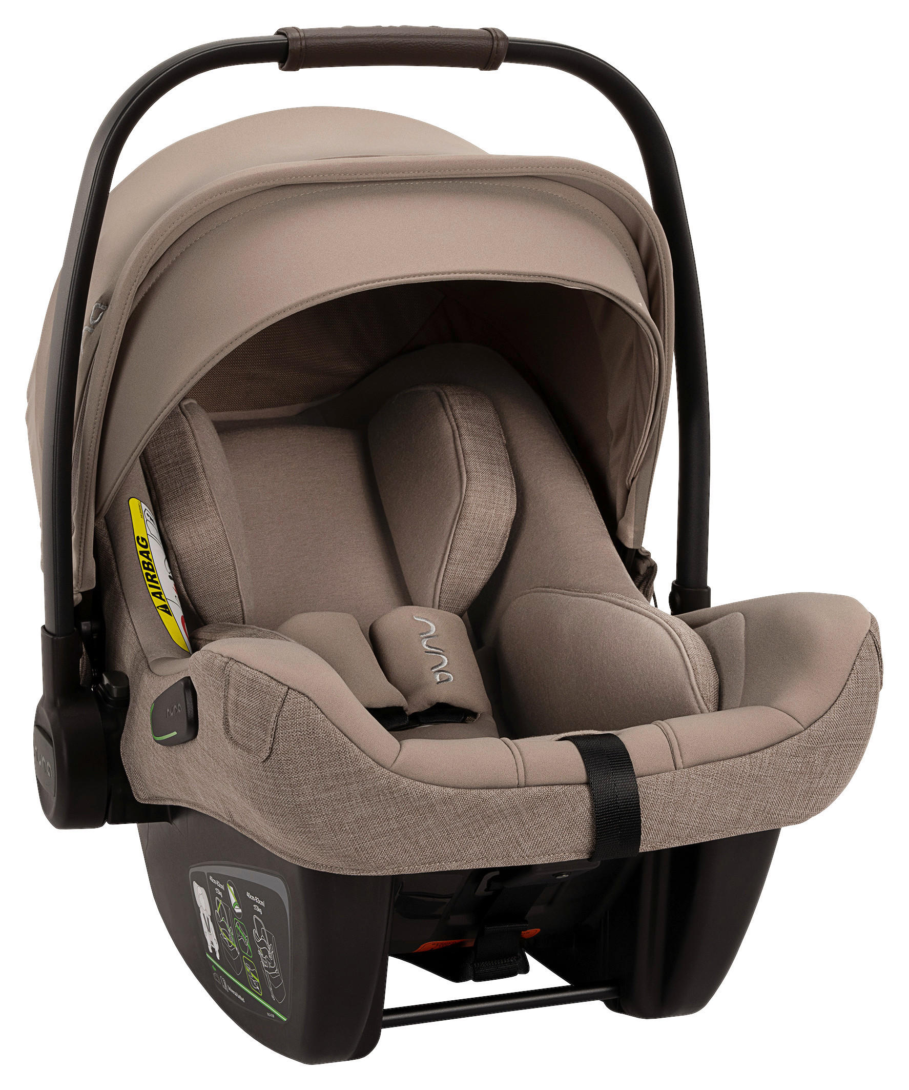 BABYSCHALE PIPA NEXT  - Graubraun, Basics, Kunststoff/Textil (45/35/60cm) - Nuna