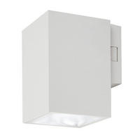 VONKAJŠIE LED SVIETIDLO 7.5/11.5/10 cm - biela, Basics, plast (7.5/11.5/10cm)