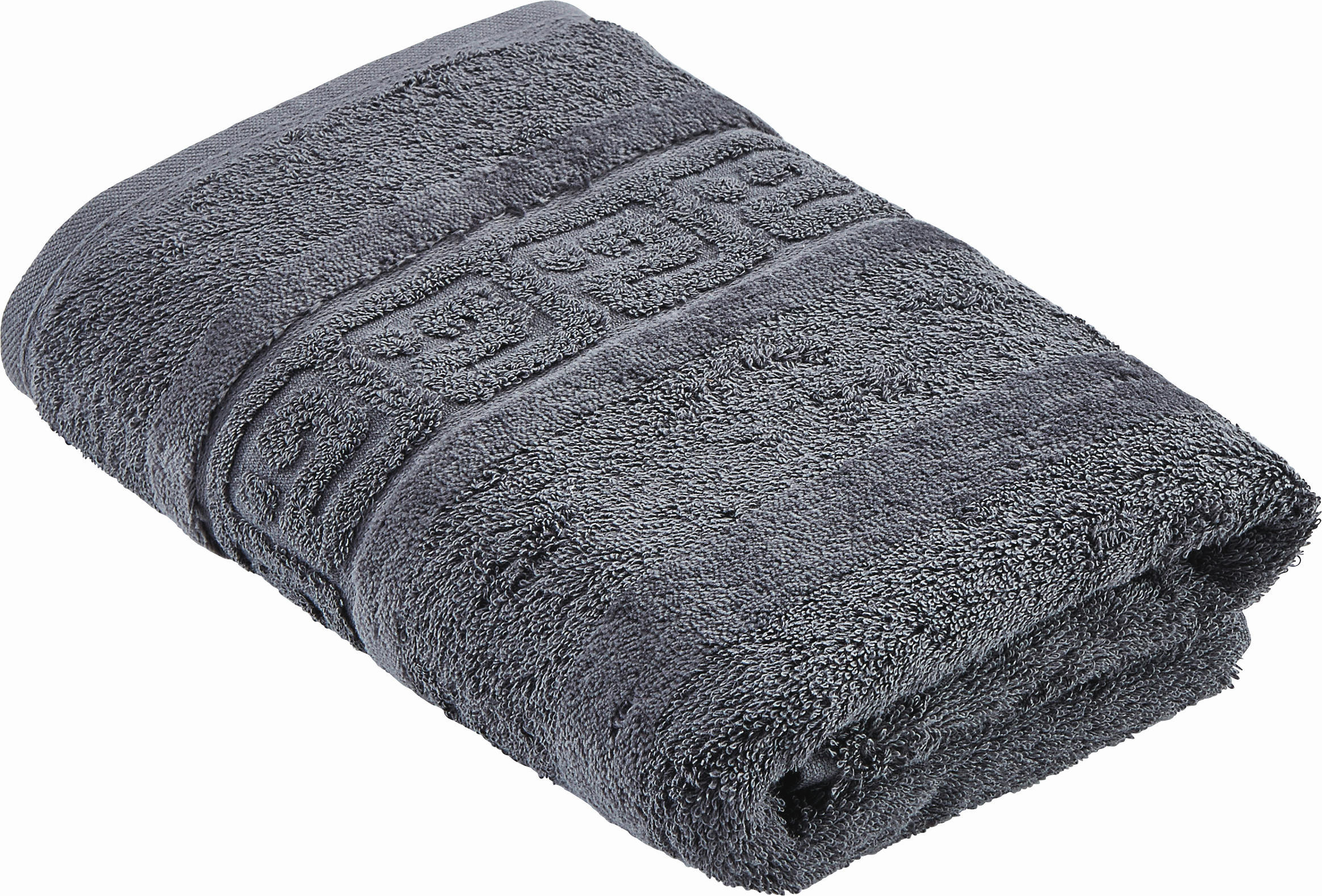 HANDTUCH Noblesse Uni Anthrazit  - Anthrazit, Basics, Textil (50/100cm) - Cawoe