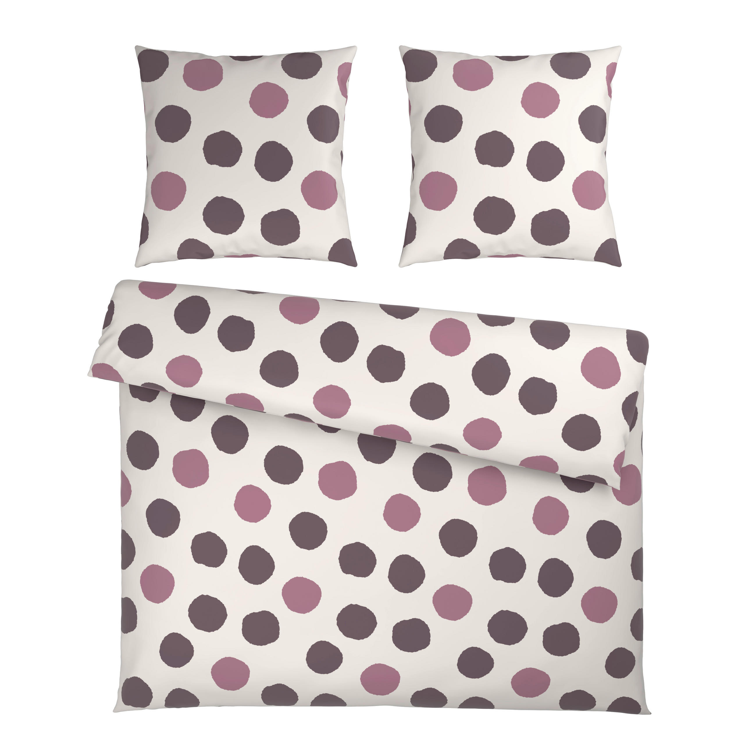 BETTWÄSCHE Satin 200/200 cm  - Lila, Textil (200/200cm) - Esposa