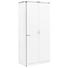 DREHTÜRENSCHRANK in Sonoma Eiche - Silberfarben/Sonoma Eiche, Basics, Holzwerkstoff/Kunststoff (91/197/54cm) - Boxxx DREHTÜRENSCHRANK in Sonoma Eiche - Silberfarben/Sonoma Eiche, Basics, Holzwerkstoff/Kunststoff (91/197/54cm) - Boxxx
