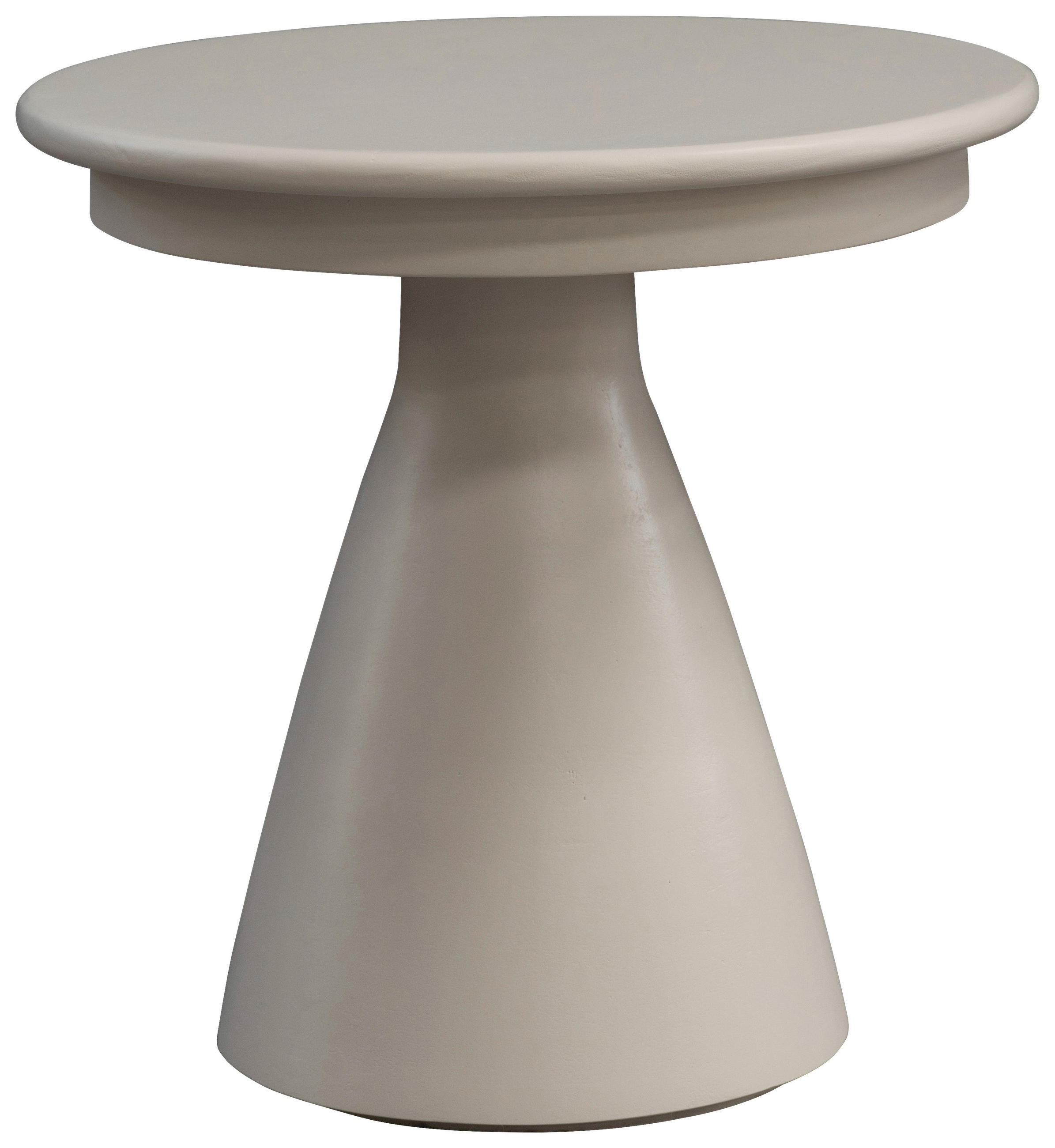 BEISTELLTISCH 40/40/40 cm Mangoholz teilmassiv Kaschmir rund  - Kaschmir, Design, Holz (40/40/40cm) - Carryhome