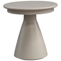 BEISTELLTISCH 40/40/40 cm Mangoholz teilmassiv Kaschmir rund  - Kaschmir, Design, Holz (40/40/40cm) - Carryhome