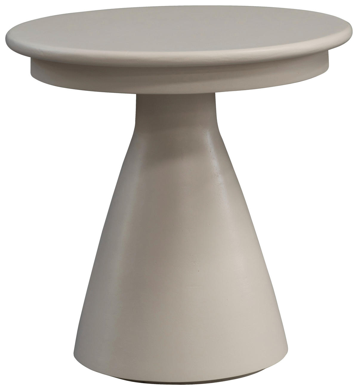 BEISTELLTISCH 40/40/40 cm Mangoholz teilmassiv Kaschmir rund  - Kaschmir, Design, Holz (40/40/40cm) - Carryhome