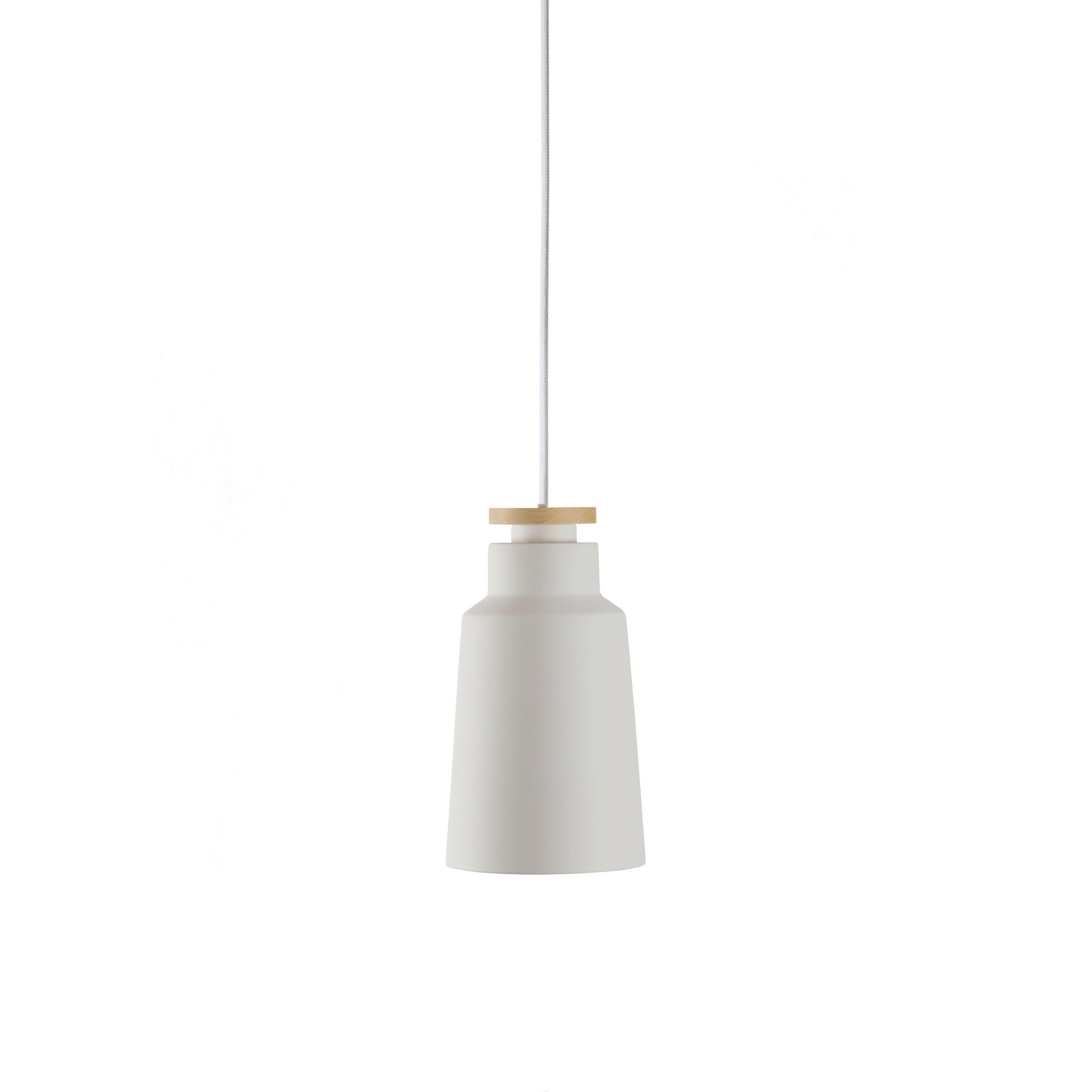 HÄNGLAMPA Street 16/28,5 cm  - vit, Basics, metall/trä (16/28,5cm) - Belid