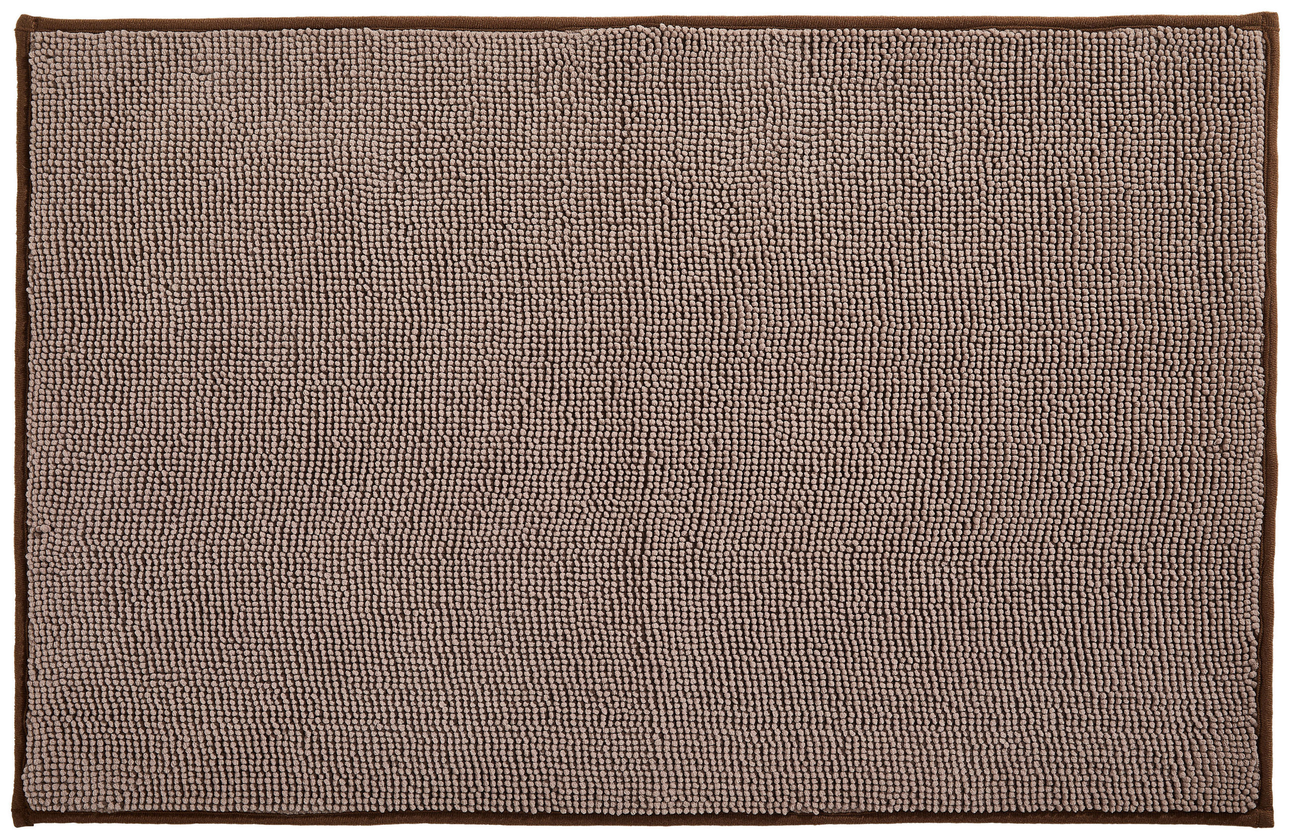 BADEMATTE Braun, Beige 50/80 cm  - Beige/Braun, Textil (50/80cm) - Esposa