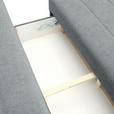 SCHLAFSOFA Flachgewebe Grau  - Schwarz/Grau, KONVENTIONELL, Textil/Metall (197/75/100cm) - Carryhome