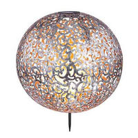 SOLARLEUCHTE 40/50 cm   - Silberfarben, Basics, Metall (40/50cm) - Globo