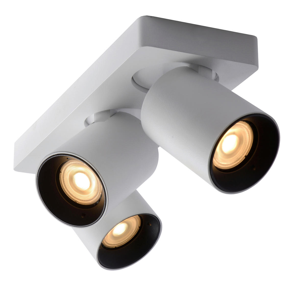LED-STRAHLER Nigel 30/10/11.5 cm   - Weiß, KONVENTIONELL, Metall (30/10/11.5cm) - Lucide