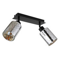 STRAHLER 46/9/22 cm   - Klar/Chromfarben, Basics, Glas/Metall (46/9/22cm) - Globo