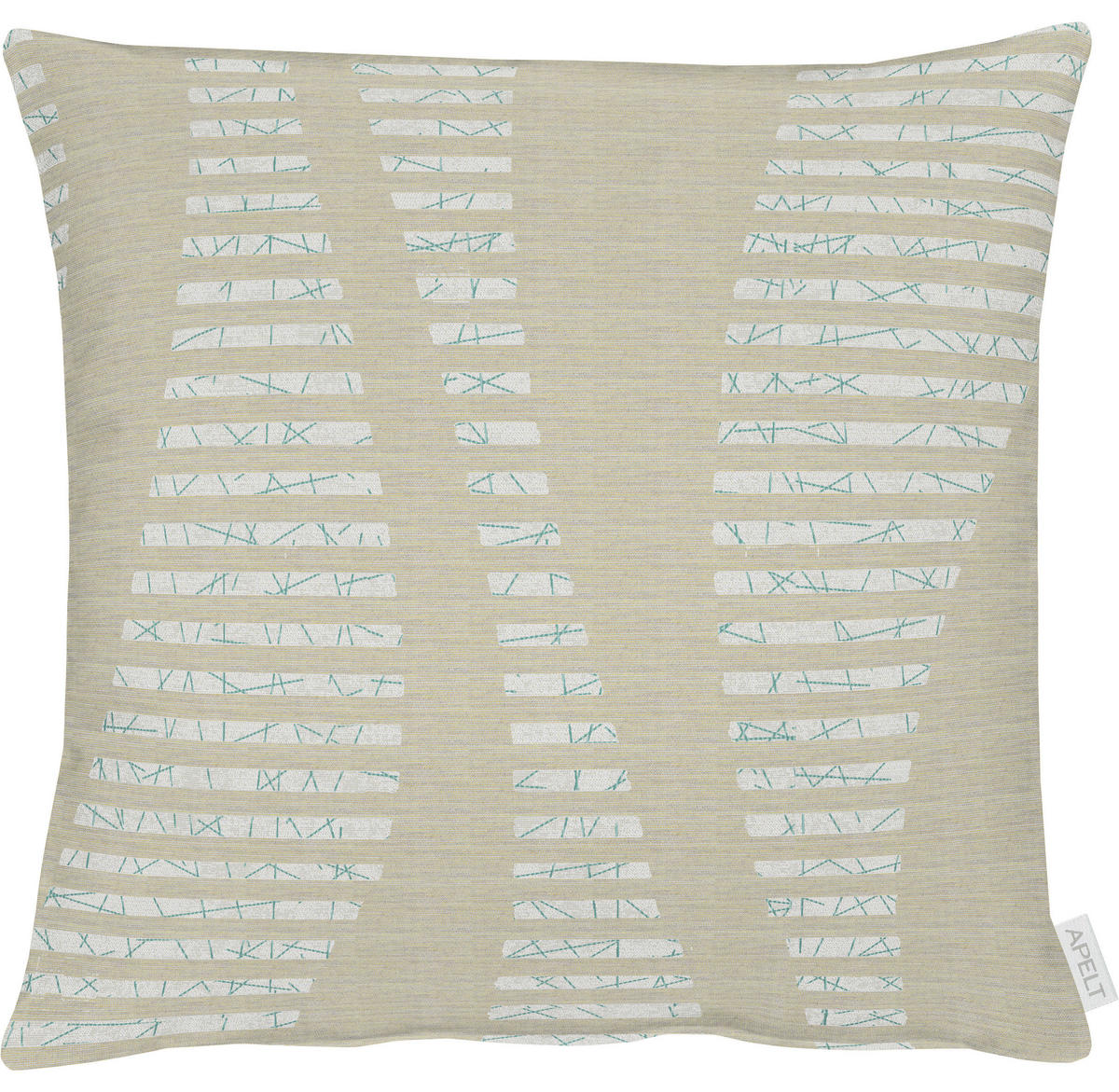 KISSENHÜLLE Loft Style 49/49 cm  - Blau/Beige, Basics, Textil (49/49cm) - Ambiente