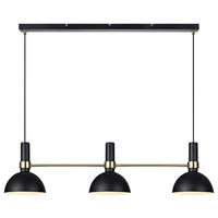 PENDELLEUCHTE Larry 19/24 cm   - Schwarz, Basics, Metall (19/24cm) - Markslöjd