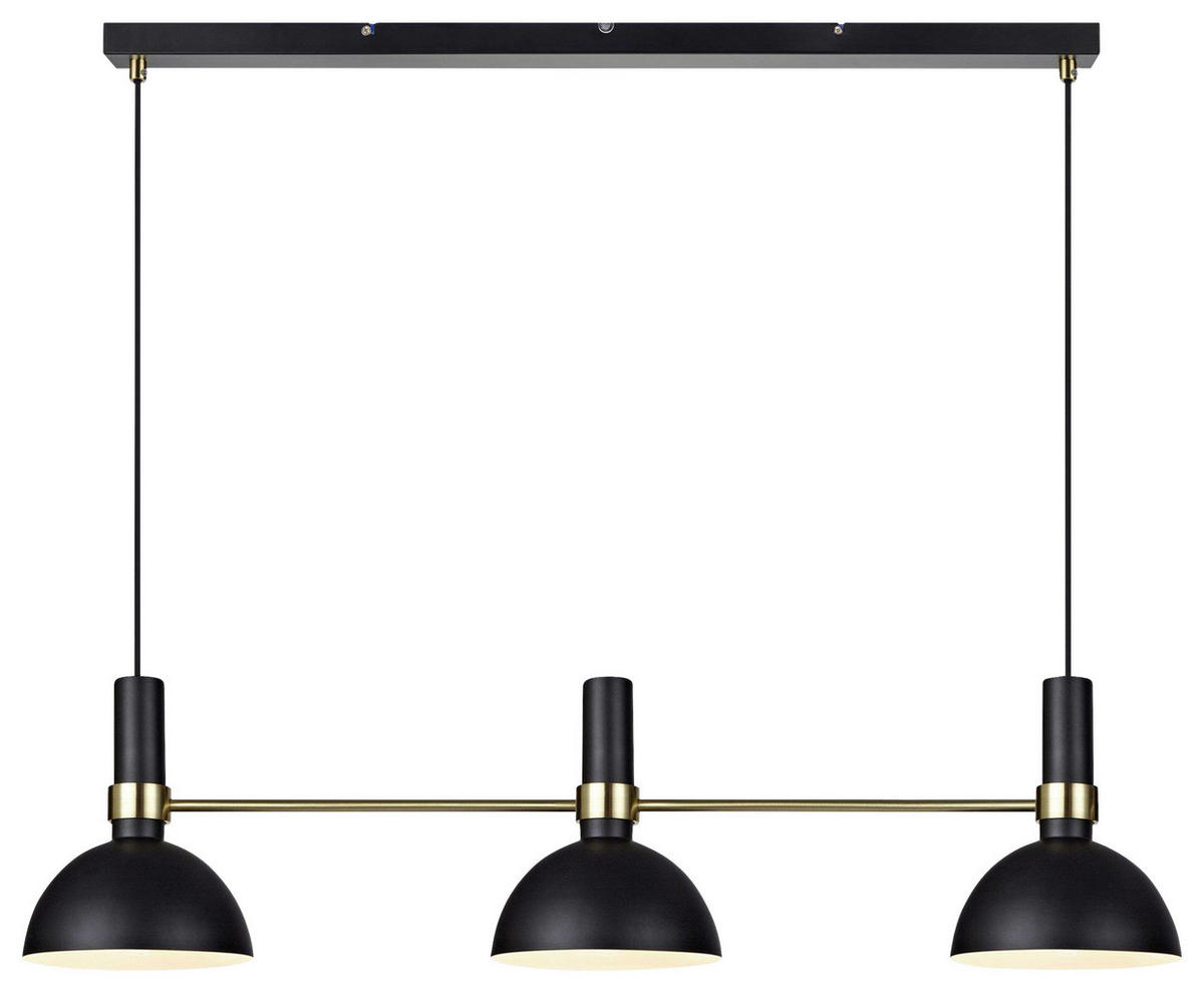 PENDELLEUCHTE Larry 19/24 cm   - Schwarz, Basics, Metall (19/24cm) - Markslöjd