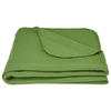 PĂTURĂ DIN FLEECE 125/150 cm  - verde, Basics, textil (125/150cm) - Boxxx