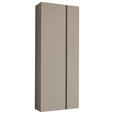GARDEROBENSCHRANK Gardasee  in 60/165/33 cm  - Taupe, Design, Holzwerkstoff (60/165/33cm) - Moderano