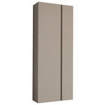 GARDEROBENSCHRANK Gardasee  in 60/165/33 cm  - Taupe, Design, Holzwerkstoff (60/165/33cm) - Moderano