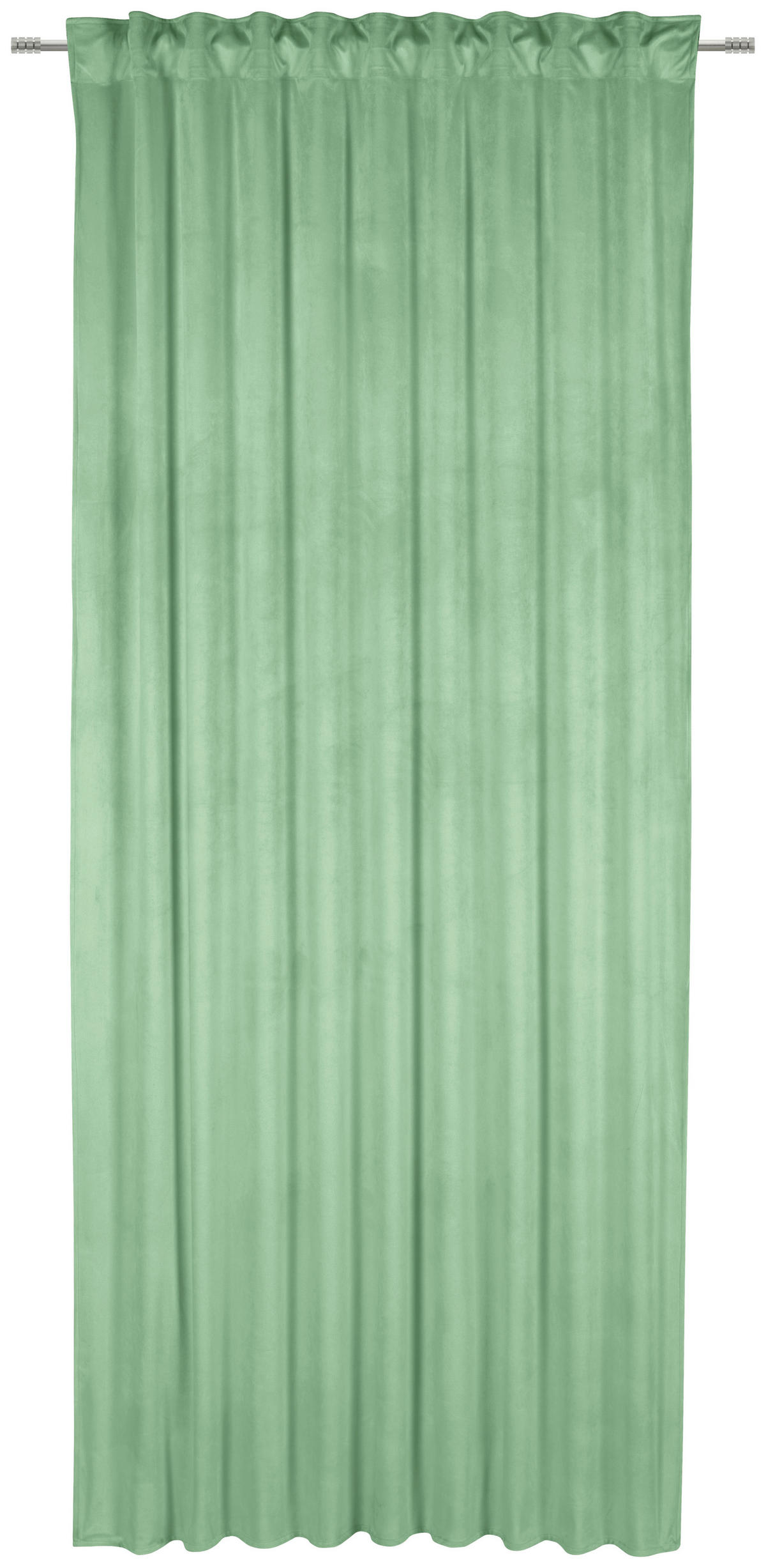 FERTIGVORHANG  blickdicht   135/245 cm  - Hellgrün, Basics, Textil (135/245cm) - Esposa