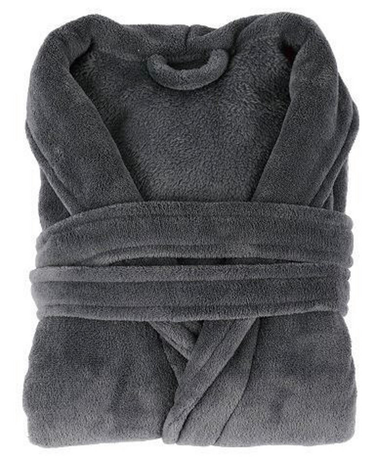 BADEMANTEL LUCA XL Unisex  - Grau, Basics, Textil (XLnull) - Esposa