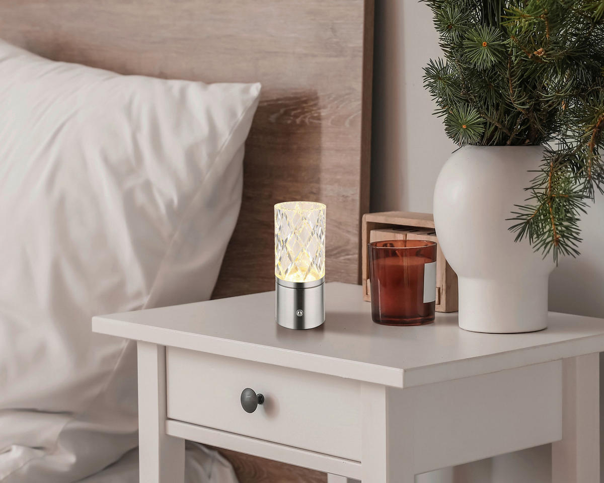 STOLNÍ LAMPA NA BATERIE 8/19 cm - Konvenční (8/19cm) - Globo