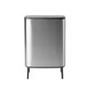 KOŠ ZA OTPAD  60 l   - siva/srebrne boje, Basics, plastika (54.5/81.5/31.2cm) - Brabantia