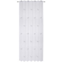 GOTOVA ZAVESA siva, bela  140/245 cm  - siva/bela, Konvencionalno, tekstil (140/245cm) - Esposa