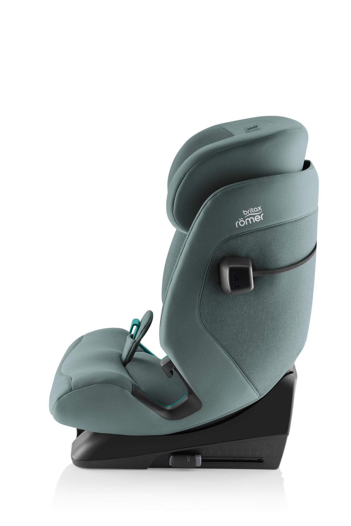 KINDERAUTOSITZ Safefix Balsam  - Graugrün, Basics, Kunststoff/Textil (44/69-83/48cm) - Britax Römer