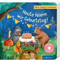 PUSTEBUCH Puste Mal! Heute feiern wir Geburtstag!  - Multicolor, Basics, Papier (19,5/19,5/1,6cm)