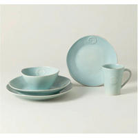 KOMBISERVICE NOVA 5-teilig  - Türkis, Basics, Keramik - Costa Nova