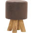 HOCKER Buche massiv Braun - Braun, Design, Holz/Textil (30/45/30cm) HOCKER Buche massiv Braun - Braun, Design, Holz/Textil (30/45/30cm)