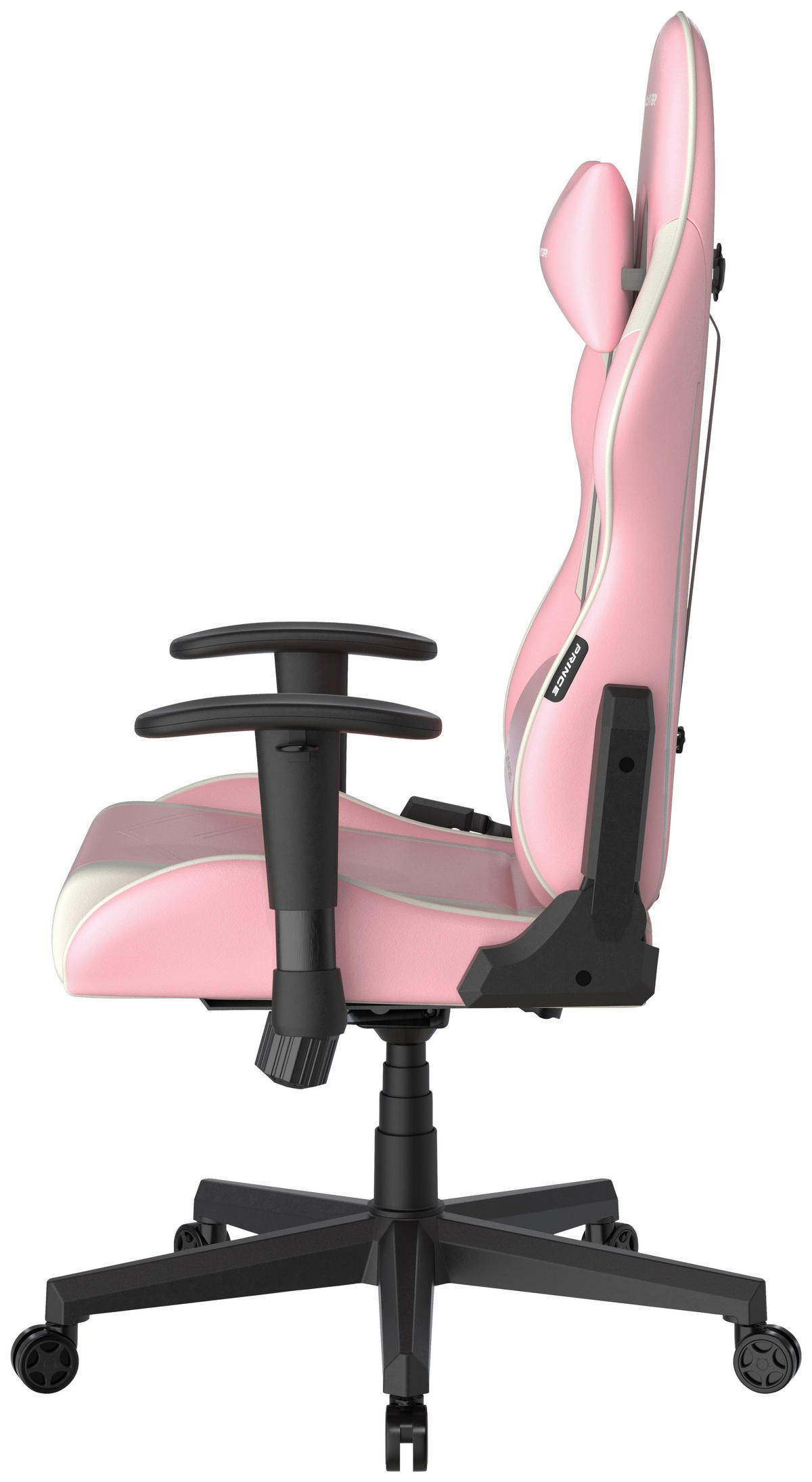 HERNÍ ŽIDLE, bílá, pink - bílá/pink, Moderní, textil/plast (67/126/67cm) - Dxracer
