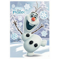 DEKOSTICKER 50/70 cm    Olaf  - Weiß, LIFESTYLE, Kunststoff (50/70cm) - Disney