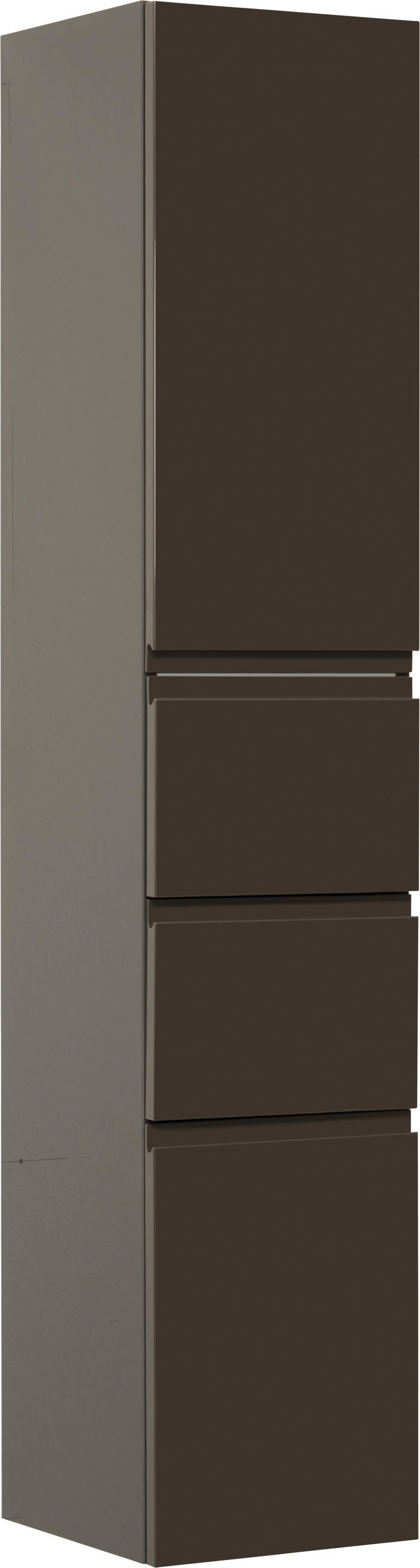 HOCHSCHRANK 35/175/37 cm  - Anthrazit, Design, Holzwerkstoff (35/175/37cm) - Novel