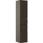 HOCHSCHRANK 35/175/37 cm  - Anthrazit, Design, Holzwerkstoff (35/175/37cm) - Novel