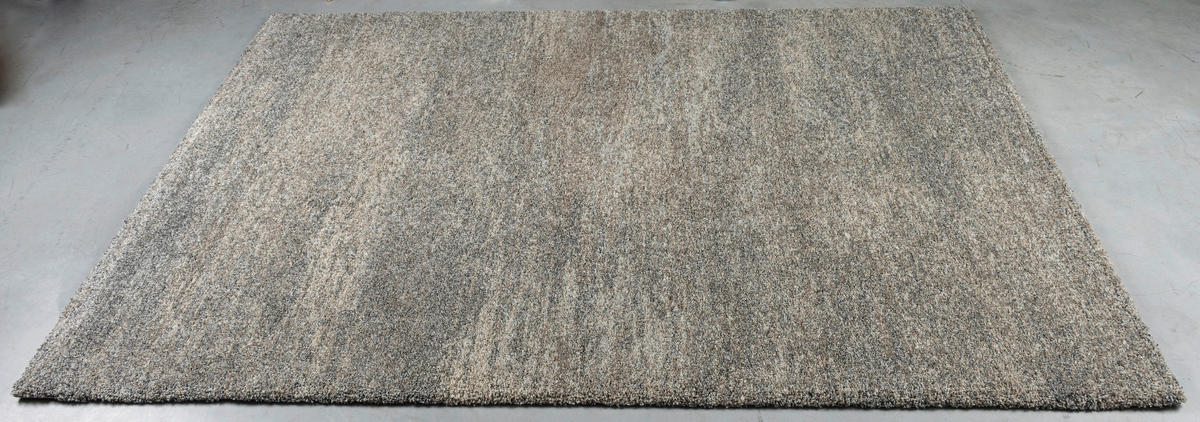 WEBTEPPICH  Wohnzimmer 160/230 cm Mehari Braun, Silberfarben, Dunkelgrau  - Dunkelgrau/Silberfarben, Basics, Kunststoff/Textil (160/230cm) - Novel