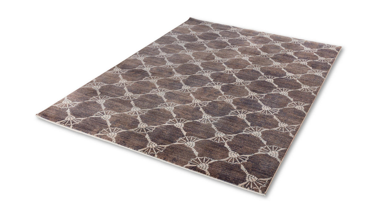 WEBTEPPICH 170/240 cm Cornflower Gleam  - Graphitfarben, Basics, Kunststoff/Textil (170/240cm) - Joop!