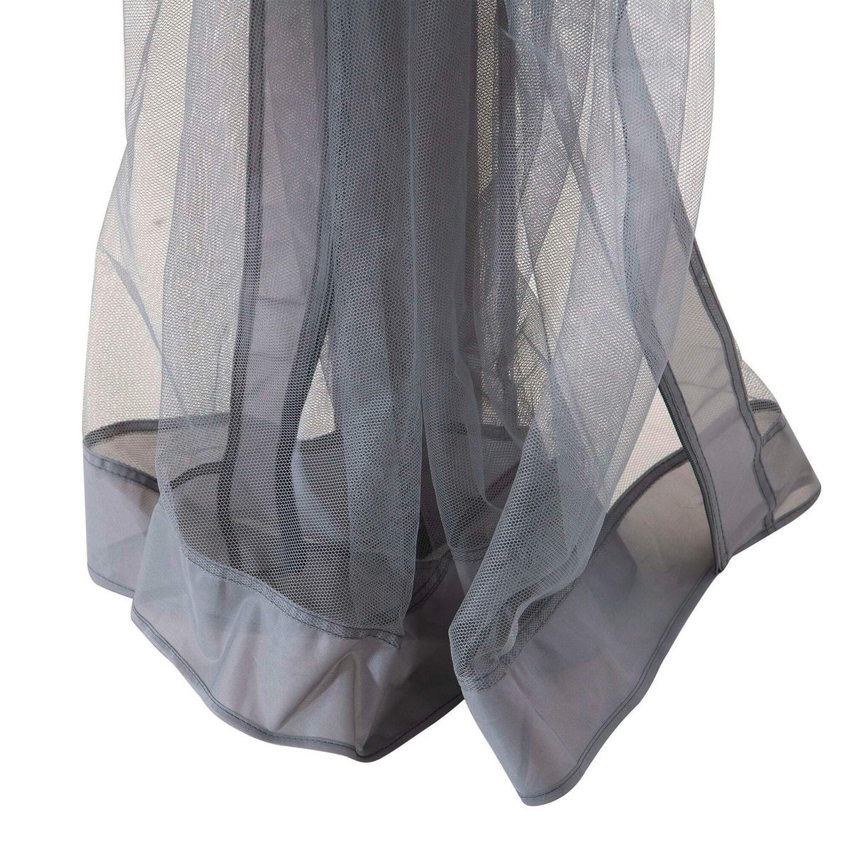 PAVILLON-SEITENTEIL   - Grau, Basics, Textil (265/221cm) - Modante