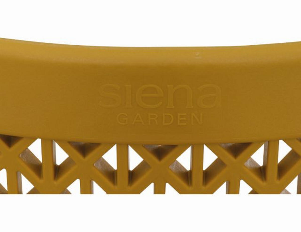 GARTENSTUHL Currygelb  - Currygelb, Basics, Kunststoff (60/81/50cm) - Siena Garden