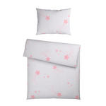 BABYBETTWÄSCHE 100/135 cm  - Rosa/Weiß, Basics, Textil (100/135cm) - My Baby Lou