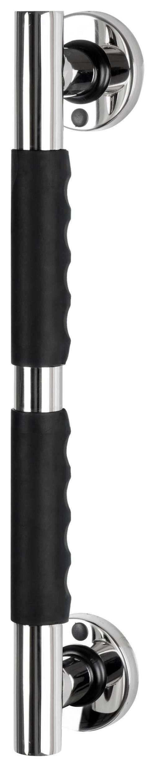 WANNENGRIFF 3,2/45/8,7 cm  - Chromfarben/Schwarz, Basics, Metall (3,2/45/8,7cm) - Sadena