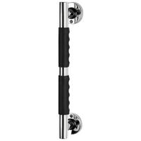 WANNENGRIFF 3,2/45/8,7 cm  - Chromfarben/Schwarz, Basics, Metall (3,2/45/8,7cm) - Sadena