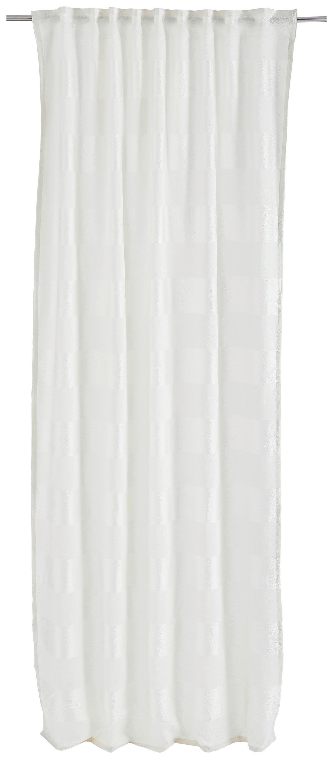 FERTIGVORHANG GISBORNE blickdicht 135/245 cm - Weiß, Basics, Textil (135/245cm) - Esposa
